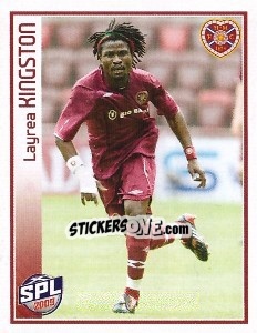 Figurina Laryea Kingston - Scottish Premier League 2008-2009 n. 230 - Panini