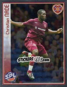 Sticker Christian Nade - Scottish Premier League 2008-2009 - Panini
