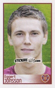 Cromo Eggert Jonsson - Scottish Premier League 2008-2009 - Panini