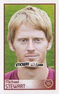 Figurina Michael Stewart - Scottish Premier League 2008-2009 n. 241 - Panini