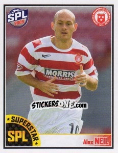 Sticker Alex Neil - Scottish Premier League 2008-2009 - Panini