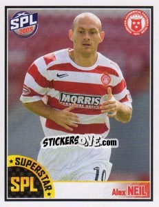 Figurina Alex Neil - Scottish Premier League 2008-2009 - Panini