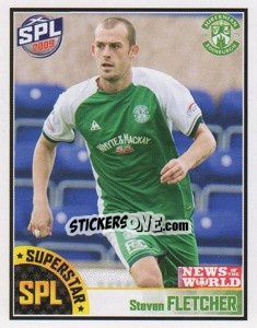 Cromo Steven Fletcher - Scottish Premier League 2008-2009 - Panini