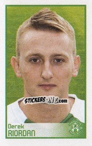 Sticker Derek Riordan - Scottish Premier League 2008-2009 n. 268 - Panini
