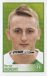 Figurina Derek Riordan - Scottish Premier League 2008-2009 - Panini