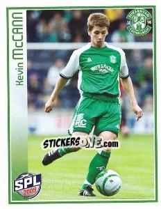 Cromo Kevin McCann - Scottish Premier League 2008-2009 - Panini