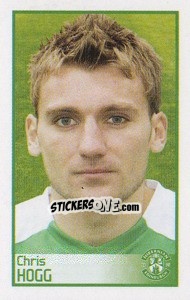 Sticker Chris Hogg - Scottish Premier League 2008-2009 n. 274 - Panini