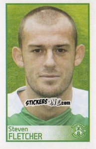 Sticker Steven Fletcher - Scottish Premier League 2008-2009 - Panini
