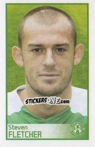 Figurina Steven Fletcher - Scottish Premier League 2008-2009 - Panini