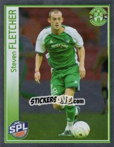 Sticker Steven Fletcher - Scottish Premier League 2008-2009 - Panini