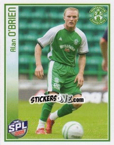 Sticker Alan O'Brien - Scottish Premier League 2008-2009 - Panini
