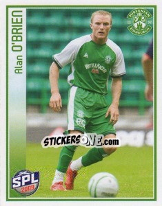 Sticker Alan O'Brien - Scottish Premier League 2008-2009 n. 285 - Panini