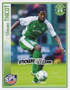 Sticker Steven Thicot - Scottish Premier League 2008-2009 n. 289 - Panini