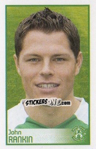 Cromo John Rankin - Scottish Premier League 2008-2009 - Panini