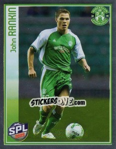 Cromo John Rankin - Scottish Premier League 2008-2009 - Panini