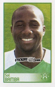 Sticker Sol Bamba - Scottish Premier League 2008-2009 - Panini