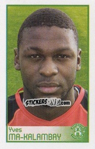 Cromo Yves Ma-Kalambay - Scottish Premier League 2008-2009 - Panini