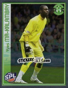 Sticker Yves Ma-Kalambay - Scottish Premier League 2008-2009 - Panini