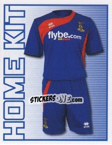 Sticker Inverness CT Home Kit - Scottish Premier League 2008-2009 - Panini