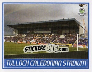 Sticker Inverness CT Stadium - Scottish Premier League 2008-2009 n. 306 - Panini