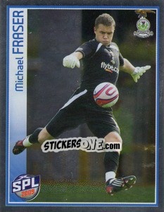 Sticker Michael Fraser - Scottish Premier League 2008-2009 - Panini