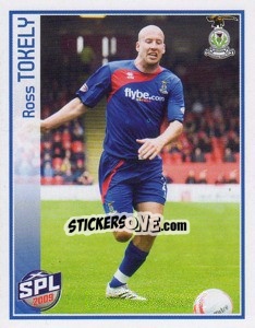 Cromo Ross Tokely - Scottish Premier League 2008-2009 - Panini