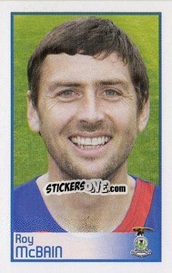 Figurina Roy McBain - Scottish Premier League 2008-2009 n. 313 - Panini