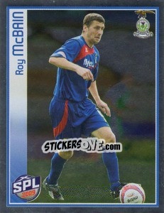 Figurina Roy McBain - Scottish Premier League 2008-2009 n. 314 - Panini