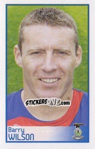 Sticker Barry Wilson - Scottish Premier League 2008-2009 n. 315 - Panini