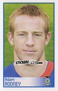 Sticker Adam Rooney - Scottish Premier League 2008-2009 n. 319 - Panini