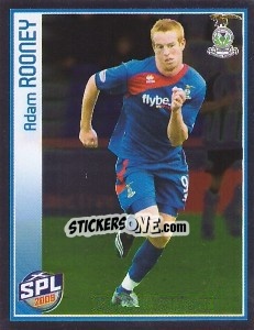 Cromo Adam Rooney - Scottish Premier League 2008-2009 - Panini