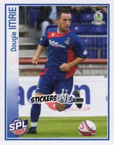 Sticker Dougie Imrie - Scottish Premier League 2008-2009 n. 324 - Panini
