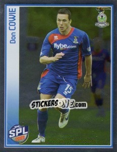 Cromo Don Cowie - Scottish Premier League 2008-2009 - Panini