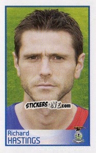 Sticker Richard Hastings - Scottish Premier League 2008-2009 n. 331 - Panini