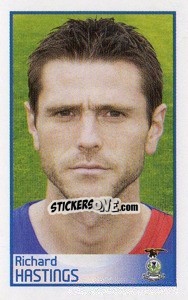 Figurina Richard Hastings - Scottish Premier League 2008-2009 - Panini