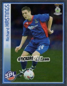 Sticker Richard Hastings - Scottish Premier League 2008-2009 n. 332 - Panini