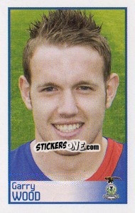 Figurina Garry Wood - Scottish Premier League 2008-2009 n. 333 - Panini