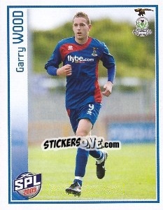 Figurina Garry Wood - Scottish Premier League 2008-2009 - Panini