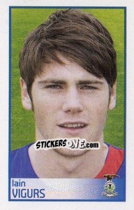 Figurina Iain Vigurs - Scottish Premier League 2008-2009 - Panini