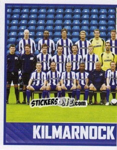 Sticker Kilmarnock Squad - Part 1 - Scottish Premier League 2008-2009 n. 343 - Panini