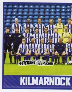 Sticker Kilmarnock Squad - Part 1