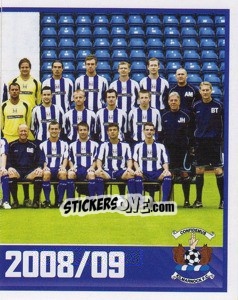 Sticker Kilmarnock Squad - Part 2 - Scottish Premier League 2008-2009 n. 344 - Panini