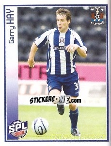 Cromo Garry Hay - Scottish Premier League 2008-2009 - Panini