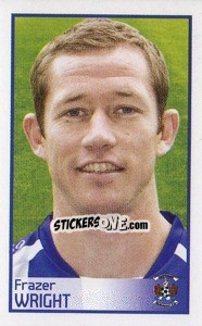 Sticker Fraser Wright - Scottish Premier League 2008-2009 - Panini
