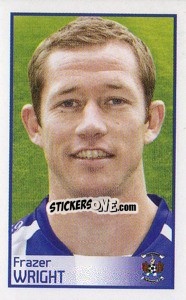 Sticker Fraser Wright - Scottish Premier League 2008-2009 n. 354 - Panini
