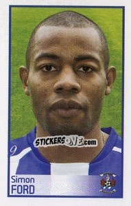 Sticker Simon Ford - Scottish Premier League 2008-2009 n. 356 - Panini