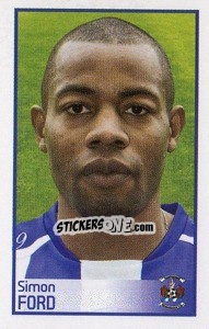 Cromo Simon Ford - Scottish Premier League 2008-2009 - Panini