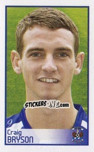 Sticker Craig Bryson - Scottish Premier League 2008-2009 n. 358 - Panini