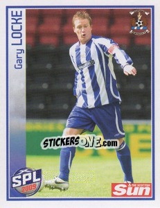 Cromo Gary Locke - Scottish Premier League 2008-2009 - Panini