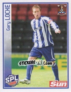 Sticker Gary Locke - Scottish Premier League 2008-2009 n. 361 - Panini